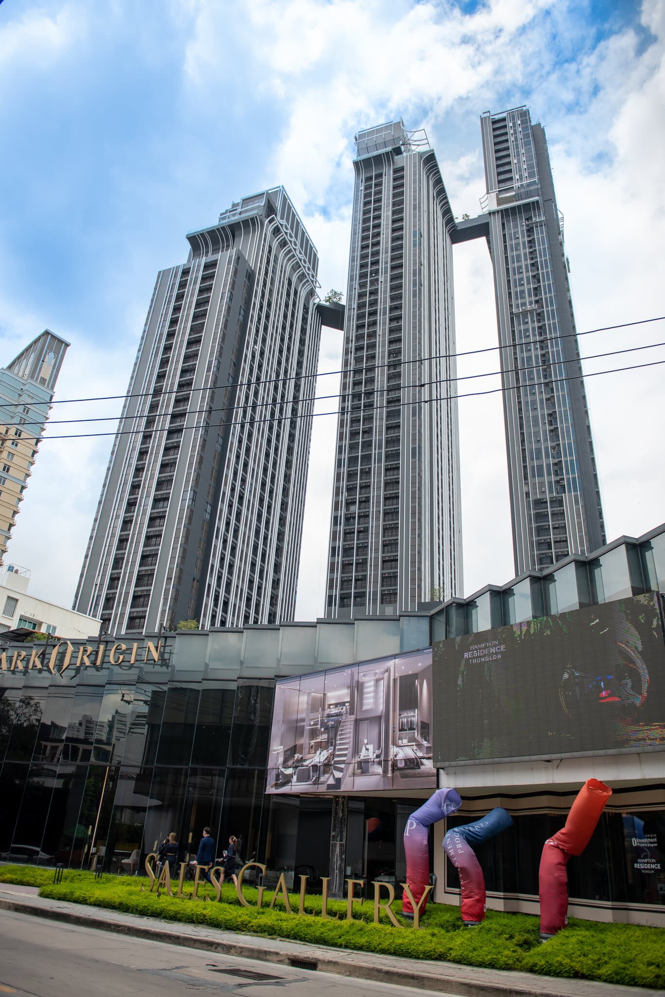Three towers of Park Origin Thonglor