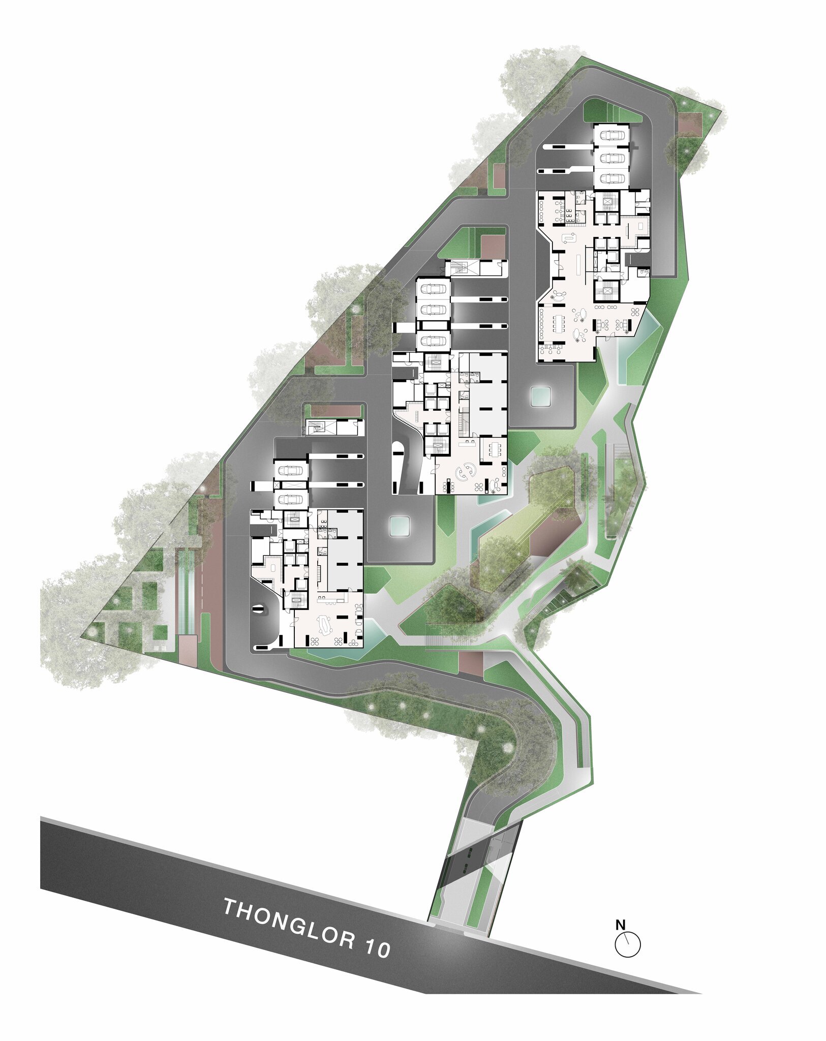 Floor plan of the residence — placeholder